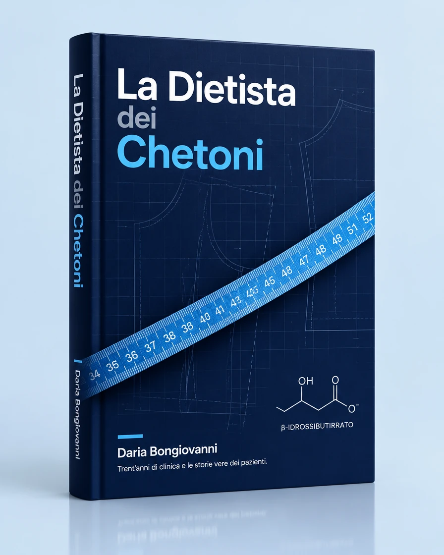 La copertina del libro La Dietista dei Chetoni